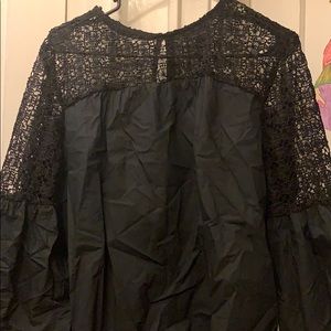Lace Black Top